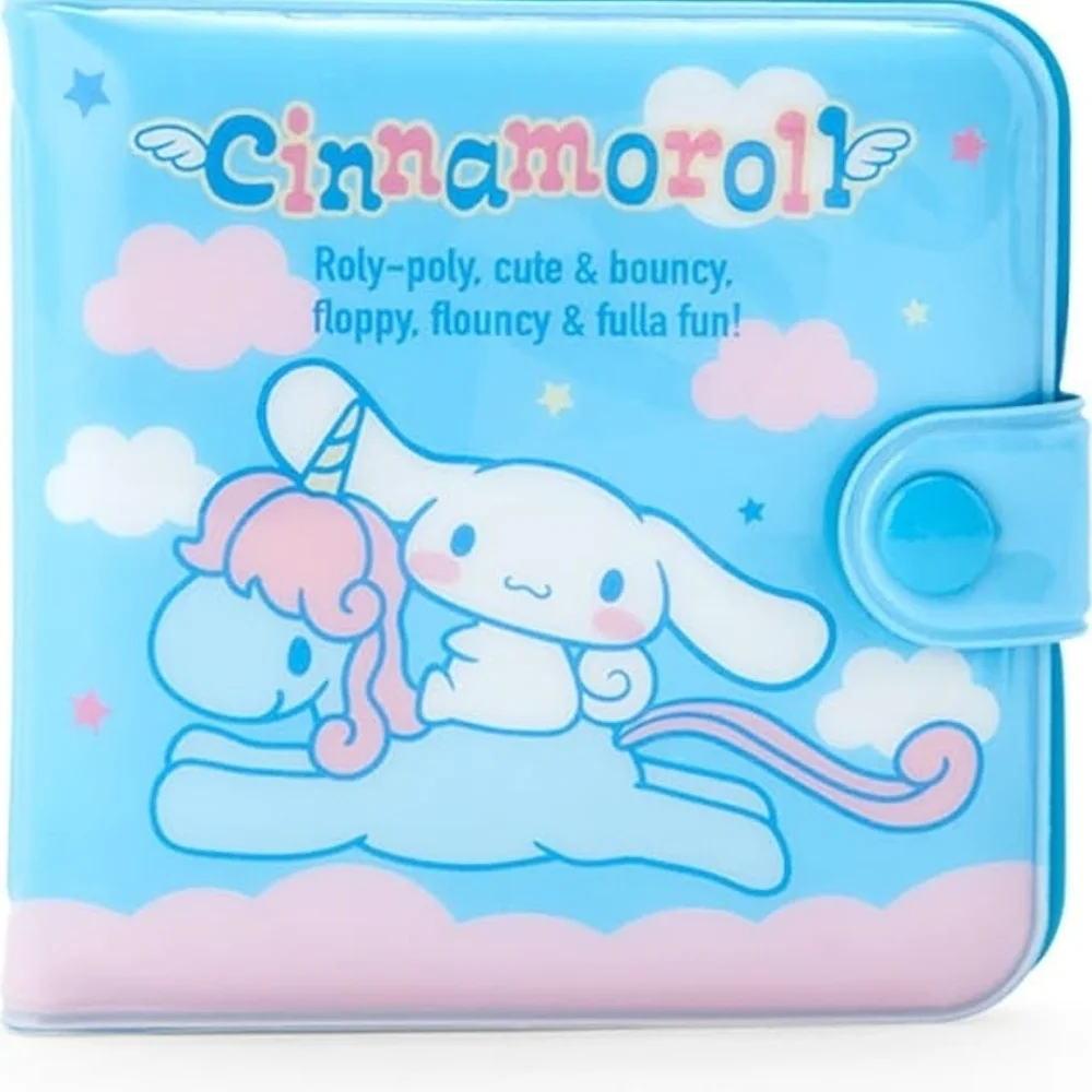 Cinnamoroll Blue Wallet with Unicorn Design